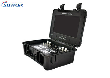 Portable COFDM Monitor Hd Receiver Box , Wireless Video Transmitter And Receiver